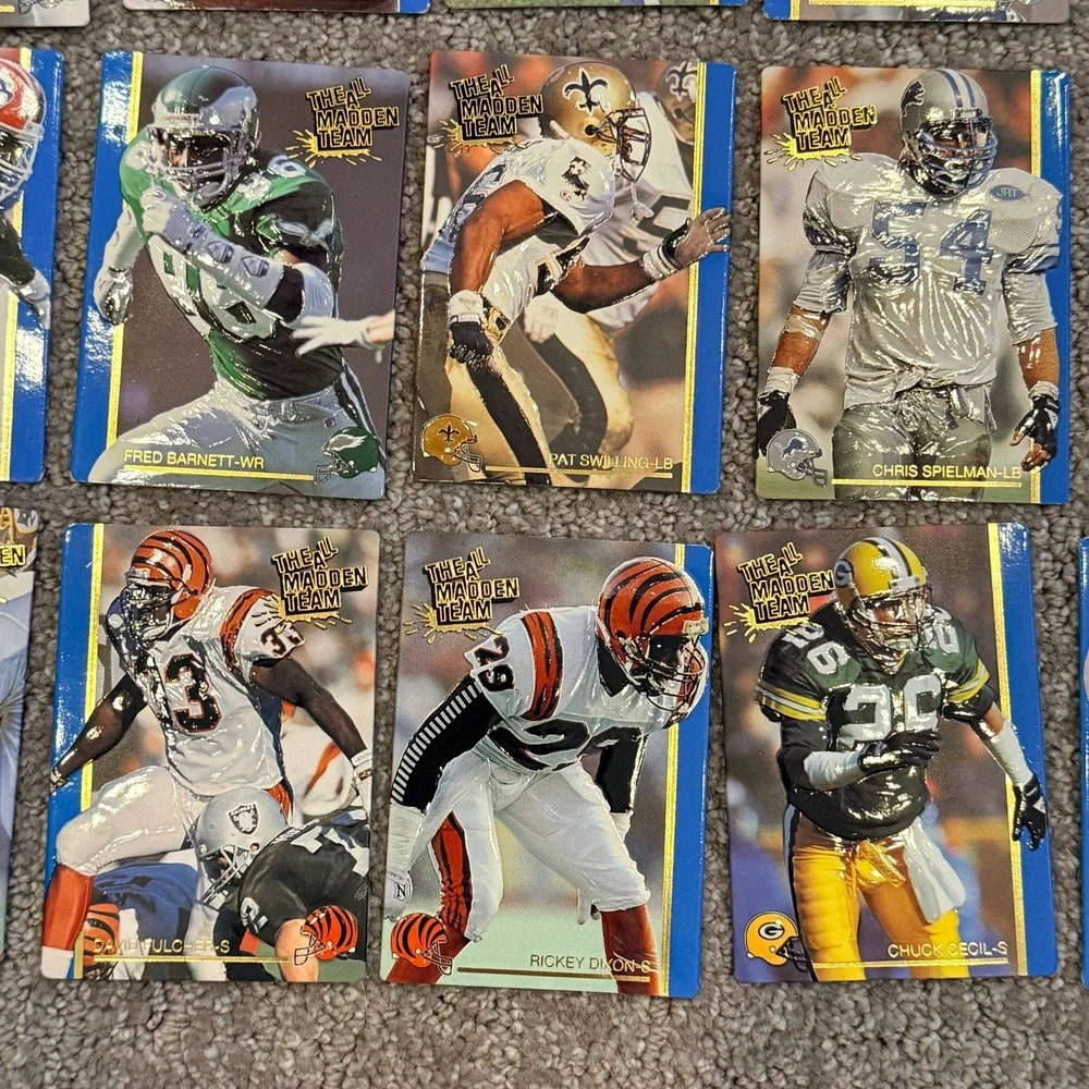 Pro Set 1991 The All-Madden Team Football Cards Lot Jerry Rice Irvin Lott 27pc